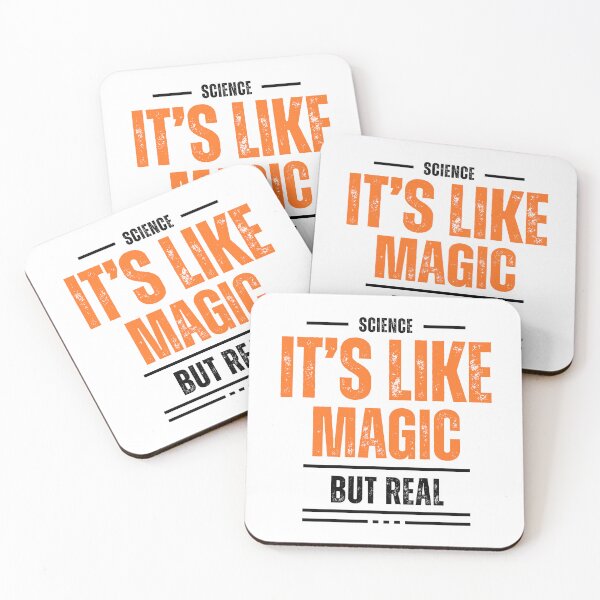 Item preview, Science is Like Magic! - Black and Orange designed and sold by T1337.