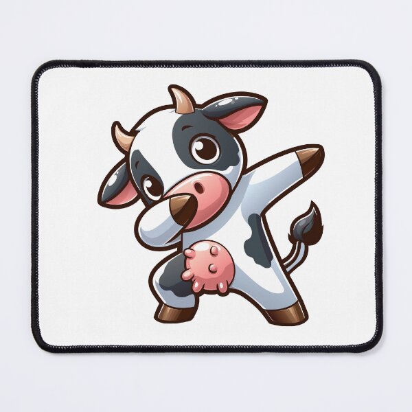 Item preview, Dancing Cow - Cute Cartoon Cow Illustration designed and sold by Designowner.