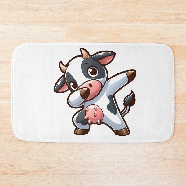 Item preview, Dancing Cow - Cute Cartoon Cow Illustration designed and sold by Designowner.