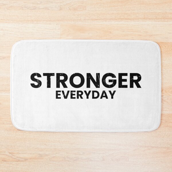 Item preview, Stronger Everyday, Fitness Gym & Health Motivation designed and sold by Singhe Design.
