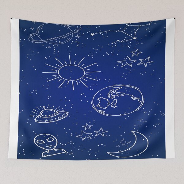 Item preview, Planets and stars designed and sold by saly55887.