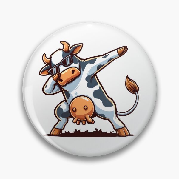 Item preview, Dabbing Dairy Cow designed and sold by Designowner.
