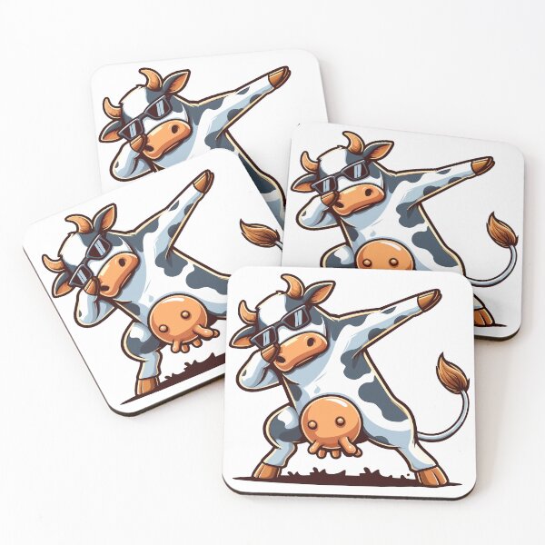 Item preview, Dabbing Dairy Cow designed and sold by Designowner.