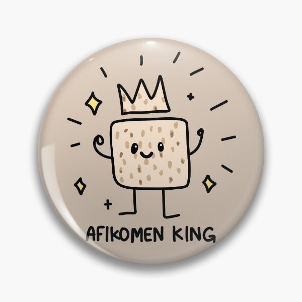 Item preview, Passover Matzah Afikomen King Jewish Holiday Cartoon Doodle Character, made by EndlessEmporium designed and sold by EndlessEmporium.