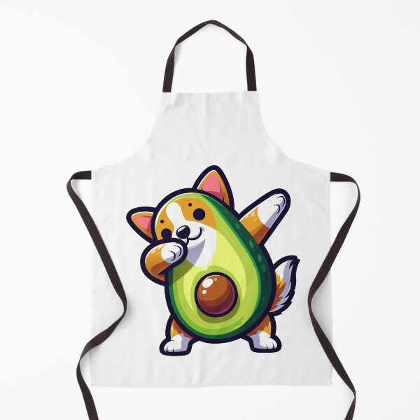 Item preview, Corgi Avocado Dabbing designed and sold by Designowner.