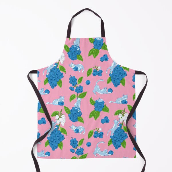Item preview, Blueberry Paws: Cats and Blueberries designed and sold by Marta Tesoro.