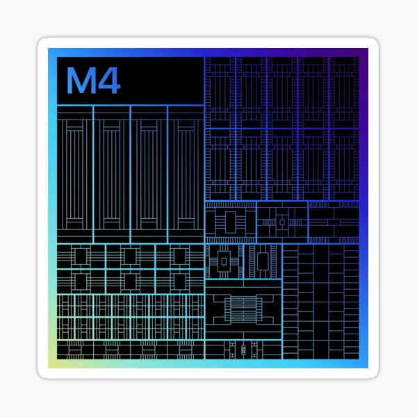 Vista previa del artículo con la obra «Troquel Apple M4», diseñado y vendido por ThunderRuler.