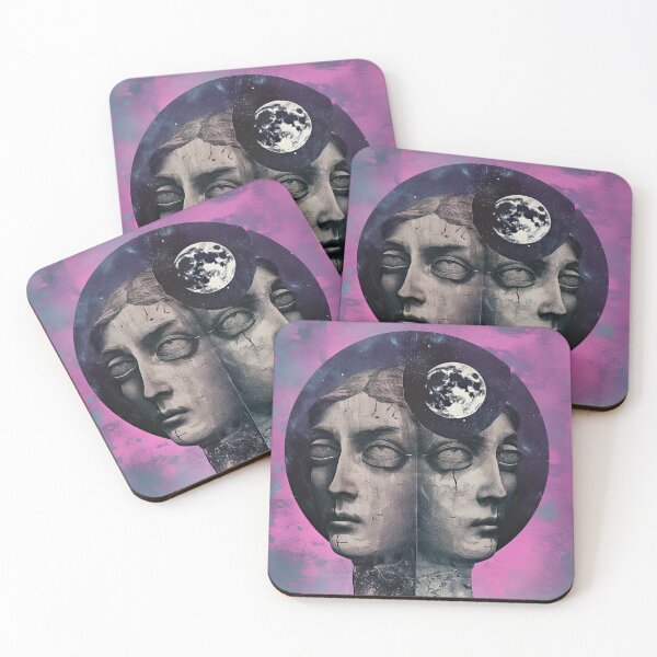 Item preview, Gemini Moon Collage designed and sold by deathxdesign.