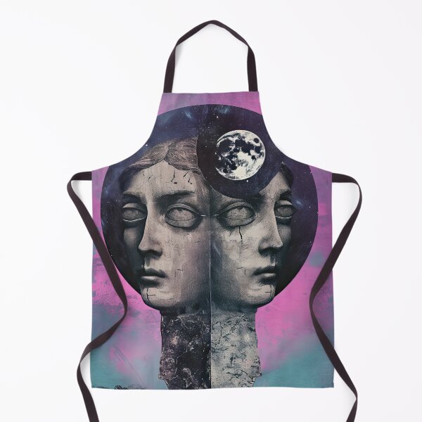 Item preview, Gemini Moon Collage designed and sold by deathxdesign.