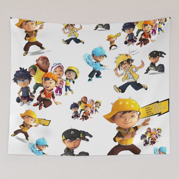 Item preview, Boboiboy and friend designed and sold by Diane Aubry.