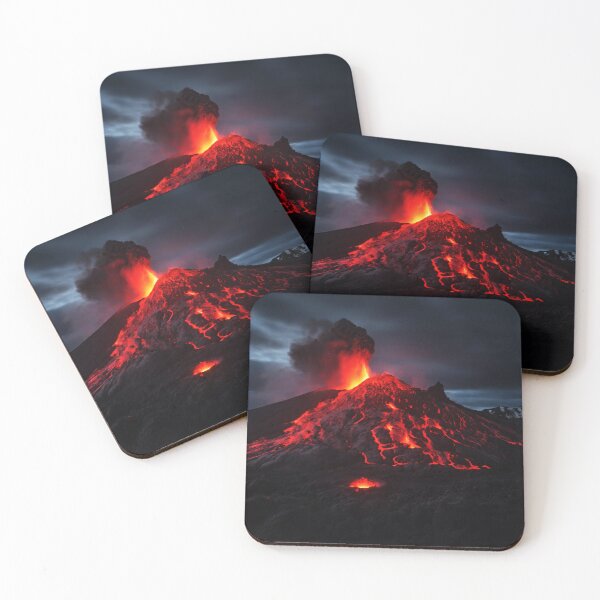 Item preview, Iceland Volcano Tower of Lava Bursts designed and sold by SassyArtistry.