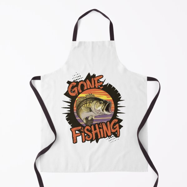 Item preview, Fishing jumping out of the water, says Gone Fishing designed and sold by Zeltagold8.