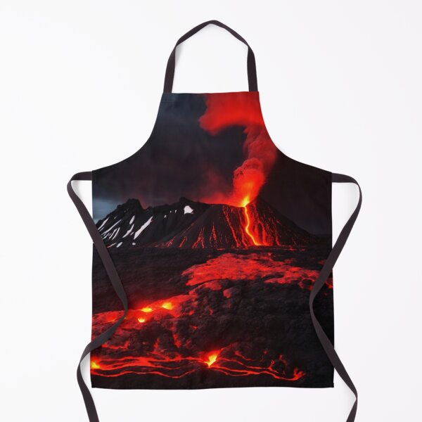 Item preview, Burst Of Lava in Iceland Volcano designed and sold by SassyArtistry.