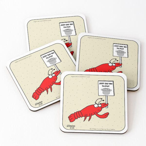 Item preview, Lobster Pot Cartoon designed and sold by CartoonistSheri.