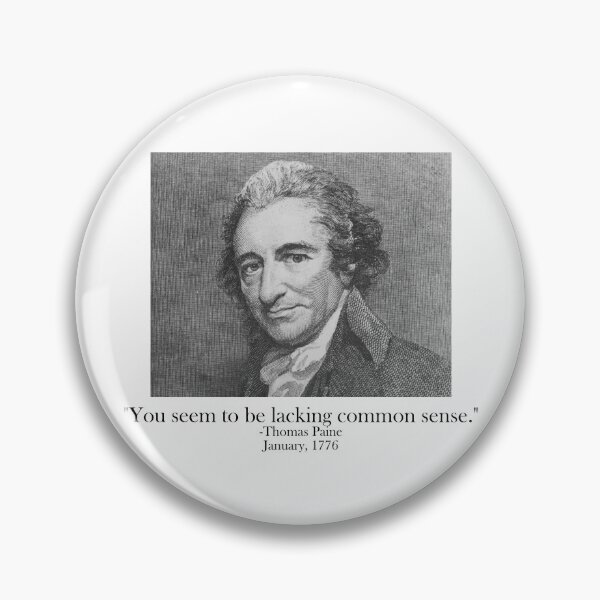 Artikelvorschau, Lacking Common Sense AP US History Thomas Paine Apush Gear entworfen und verkauft von DynamicDesign.