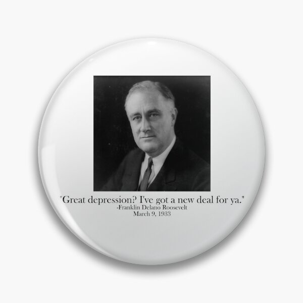 Artikelvorschau, Great Depression Franklin Roosevelt New Deal FDR Apush Gear entworfen und verkauft von DynamicDesign.