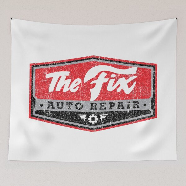Item preview, The Fix Auto Repair (Variant) designed and sold by huckblade.