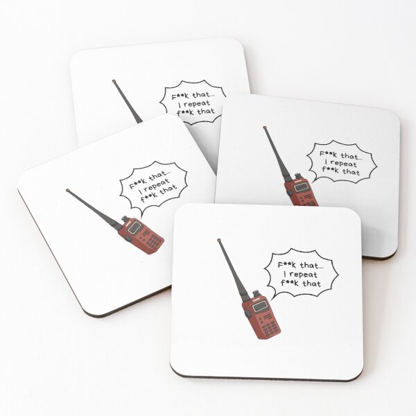Item preview, F That I repeat, F that - Walkie Talkie designed and sold by Neadoodles.