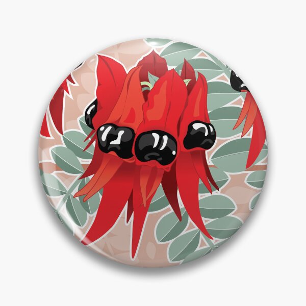 Item preview, Sturts Desert Pea Australian Wildflowers designed and sold by Christine  Briggs.