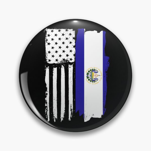 Item preview, El Salvador American Flag Proud El Salvadoran American Gear designed and sold by DynamicDesign.