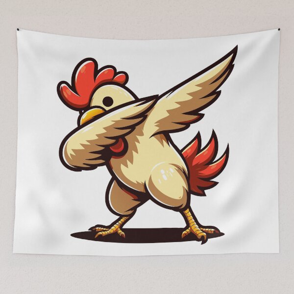 Item preview, Funky Chicken Dabbing designed and sold by Designowner.
