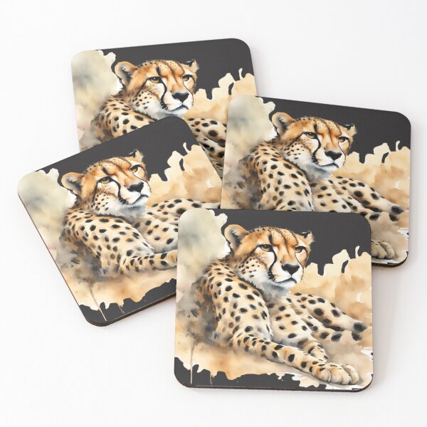 Item preview, Cheetah Animal of Safari,Watercolor Safari Animal designed and sold by PatternXS.