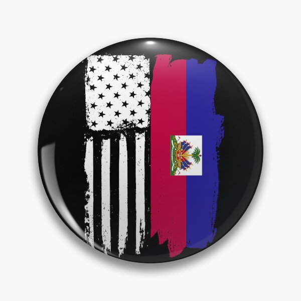 Artikelvorschau, Haiti American Flag Proud Haitian Roots Haitian American Gear entworfen und verkauft von DynamicDesign.