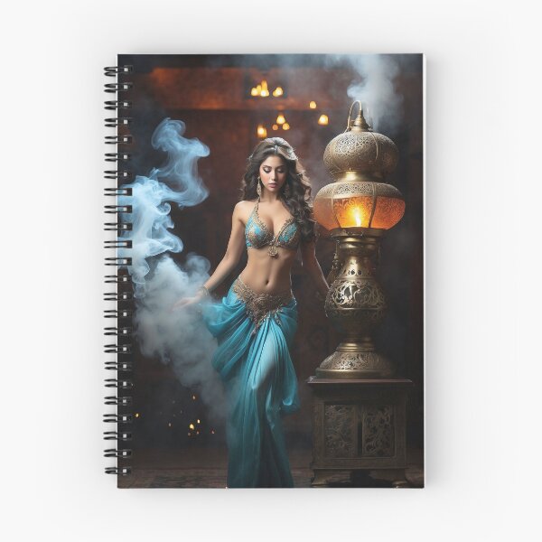 Item preview, A Beautiful Genie and her Magic Lantern - 2 designed and sold by nyathiwa.