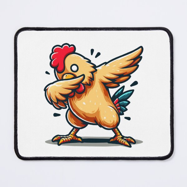 Item preview, Dabbing Rooster - Funky Chicken Dance designed and sold by Designowner.
