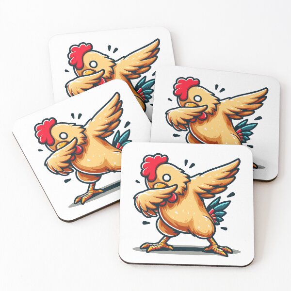 Item preview, Dabbing Rooster - Funky Chicken Dance designed and sold by Designowner.