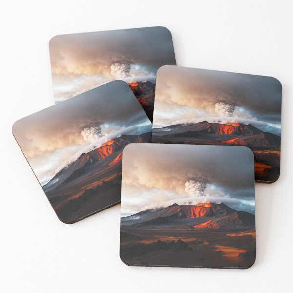 Item preview, Iceland Volcano Smoking Lava designed and sold by SassyArtistry.