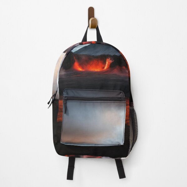 Item preview, Iceland Volcano Hot Burning Lava In Mountains designed and sold by SassyArtistry.