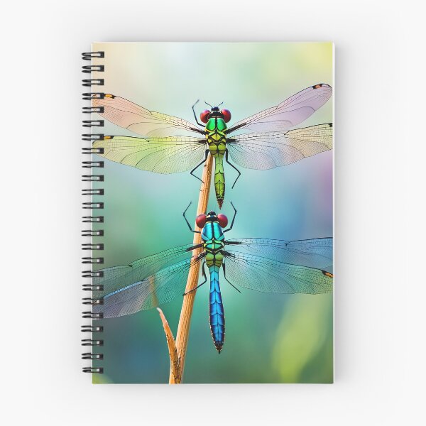 Item preview, Dragonflies Made of Glass Fly On Beautiful Wings designed and sold by Glimmersmith.
