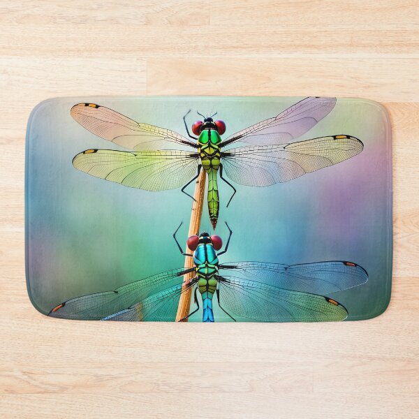 Item preview, Dragonflies Made of Glass Fly On Beautiful Wings designed and sold by Glimmersmith.