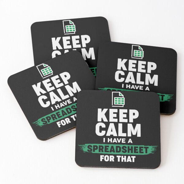 Item preview, Accountant Funny Excel Spreadsheets Lover Keep Calm designed and sold by tmerchtrends.