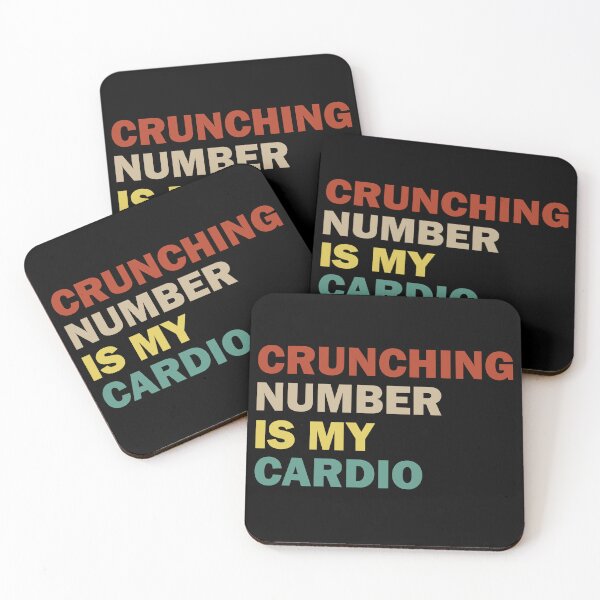 Item preview, Accountant | Crunching Numbers Is My Cardio Accounting designed and sold by tmerchtrends.