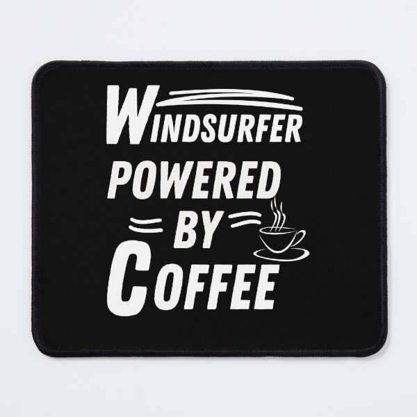 Item preview, Windsurfer powered by coffee designed and sold by annoying-shirts.