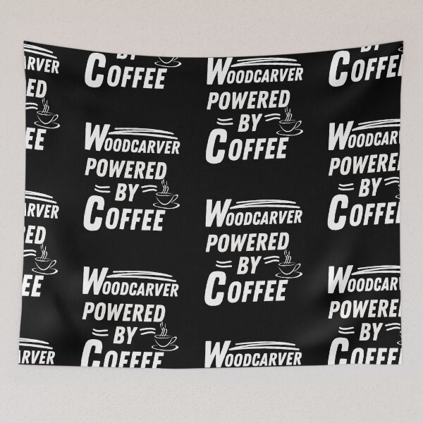 Artikelvorschau, Holzschnitzer mit Kaffeeantrieb entworfen und verkauft von annoying-shirts.