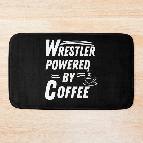 Item preview, Wrestler powered by coffee designed and sold by annoying-shirts.