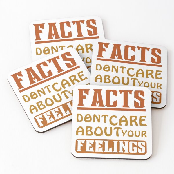 Item preview, facts dont care about your feelings | quote designed and sold by AnimalWorldArtt.