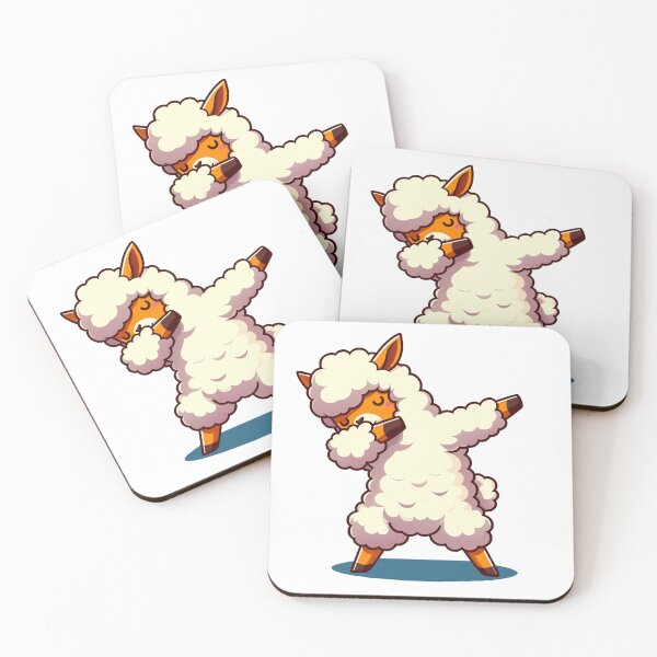 Item preview, Dabbing Llama - Whimsical Woolly Dance designed and sold by Designowner.