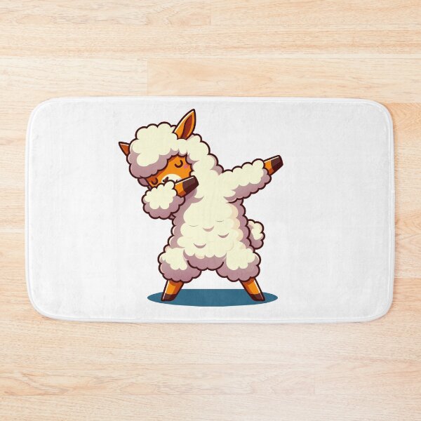 Item preview, Dabbing Llama - Whimsical Woolly Dance designed and sold by Designowner.