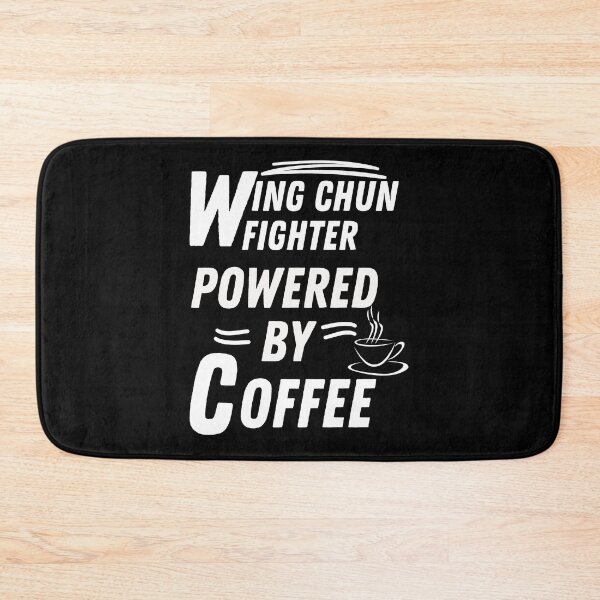 Item preview, Wing chun fighter powered by coffee designed and sold by annoying-shirts.