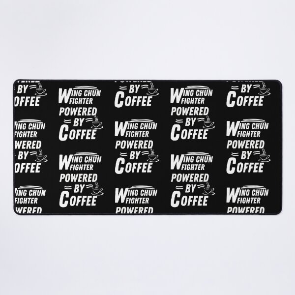 Item preview, Wing chun fighter powered by coffee designed and sold by annoying-shirts.