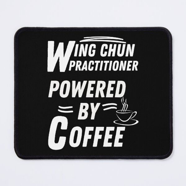 Item preview, Wing chun practitioner powered by coffee designed and sold by annoying-shirts.