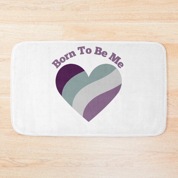 Item preview, Pride Hearts: Asexual - Born To Be Me designed and sold by RainbowStudios.