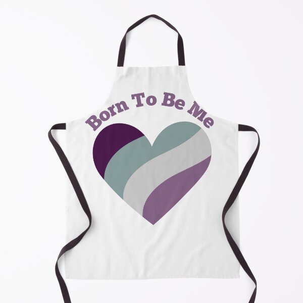 Item preview, Pride Hearts: Asexual - Born To Be Me designed and sold by RainbowStudios.