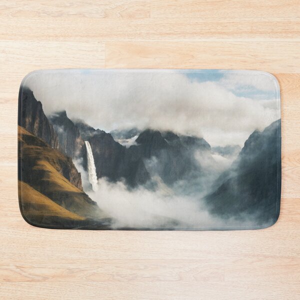 Item preview, Iceland Volcano Calm Beautiful smoking Waterfalls designed and sold by SassyArtistry.