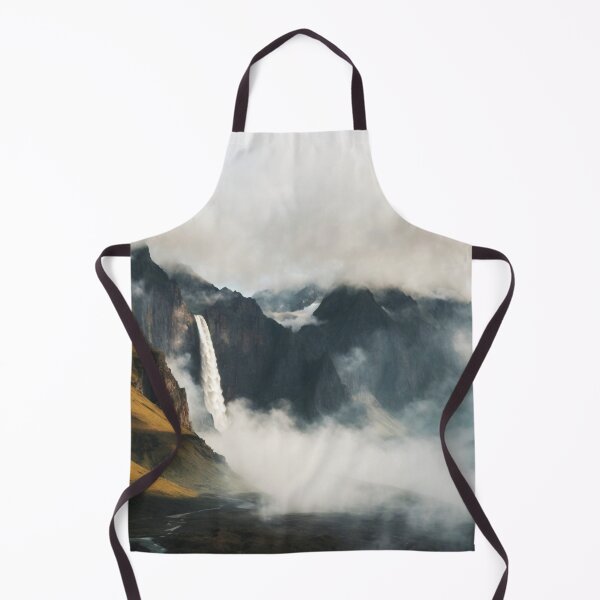 Item preview, Iceland Volcano Calm Beautiful smoking Waterfalls designed and sold by SassyArtistry.