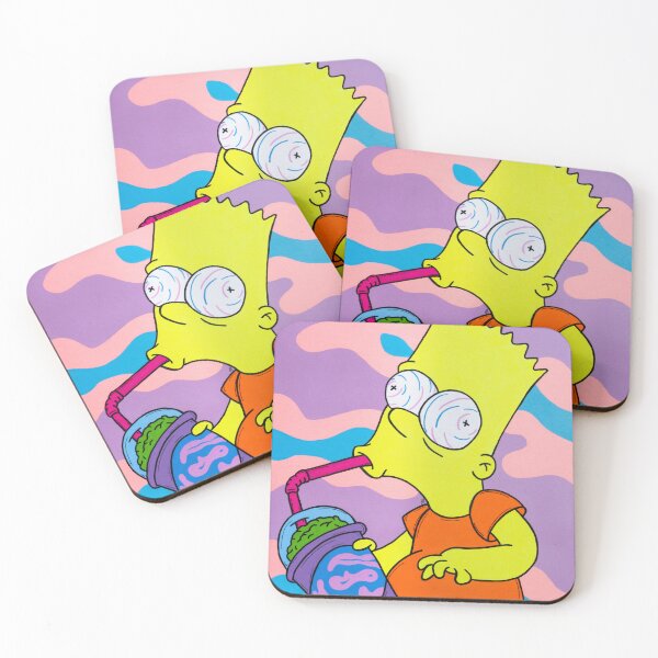Item preview, Bart with Squishee designed and sold by Art-by-Lark.